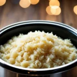arroz soltinho na panela elétrica