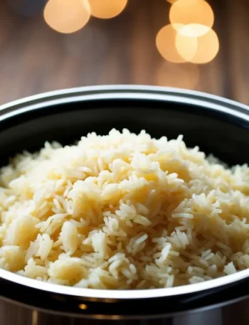 arroz soltinho na panela elétrica