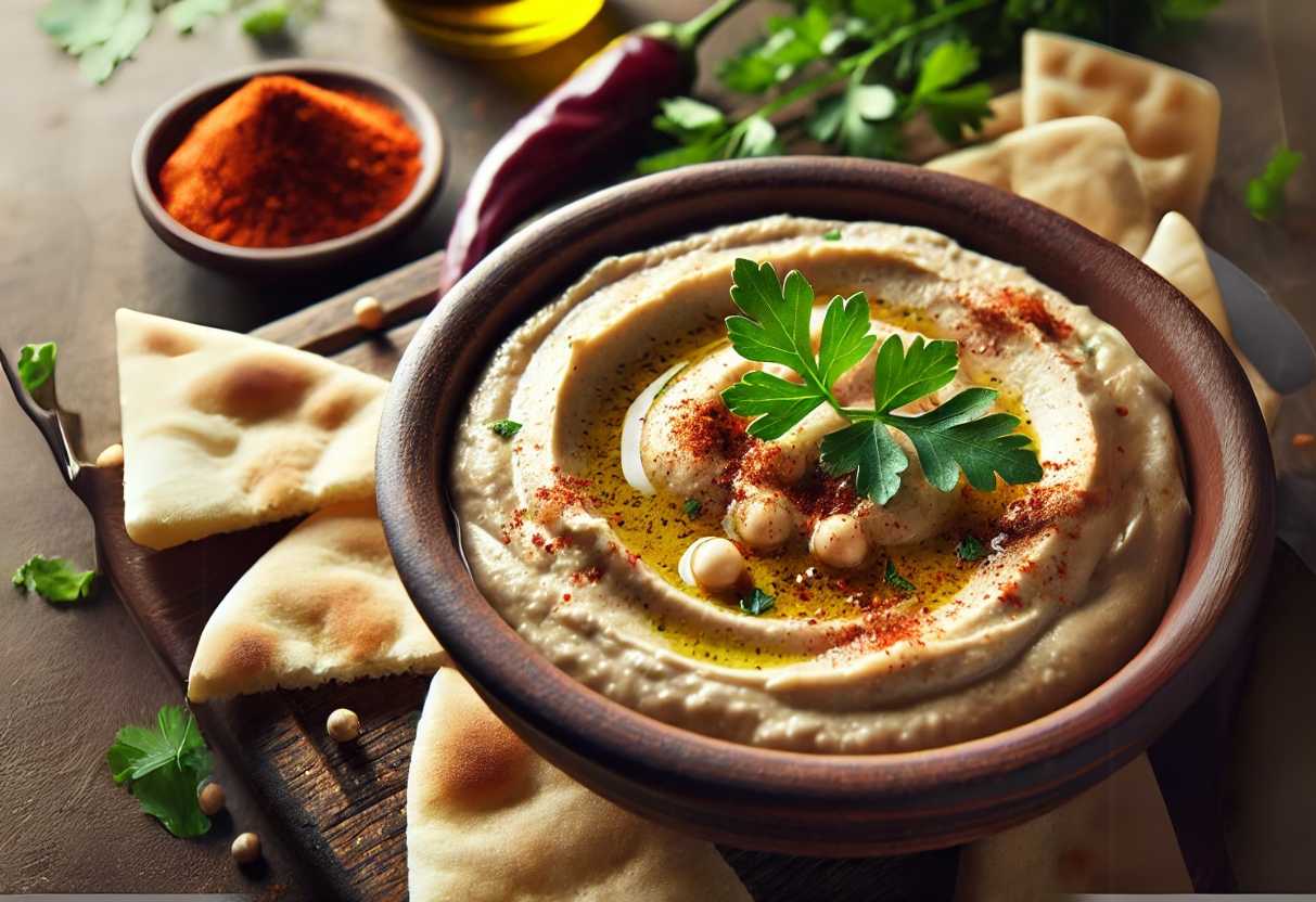Baba ghanoush pasta de beringela