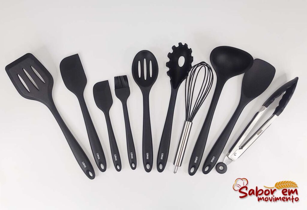 kit utensílios de cozinha