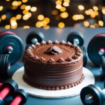 Bolo Fitness de chocolate
