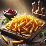 Batata frita na panela de pressão