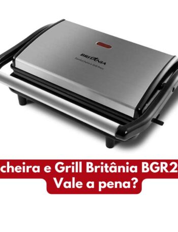 Sanduicheira e Grill Britânia BGR27